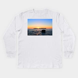 Evening Glow Kids Long Sleeve T-Shirt